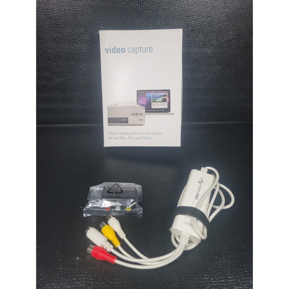 Elgato USB Analog Video Capture Device Mac PC, iPad, iPhone (open box)